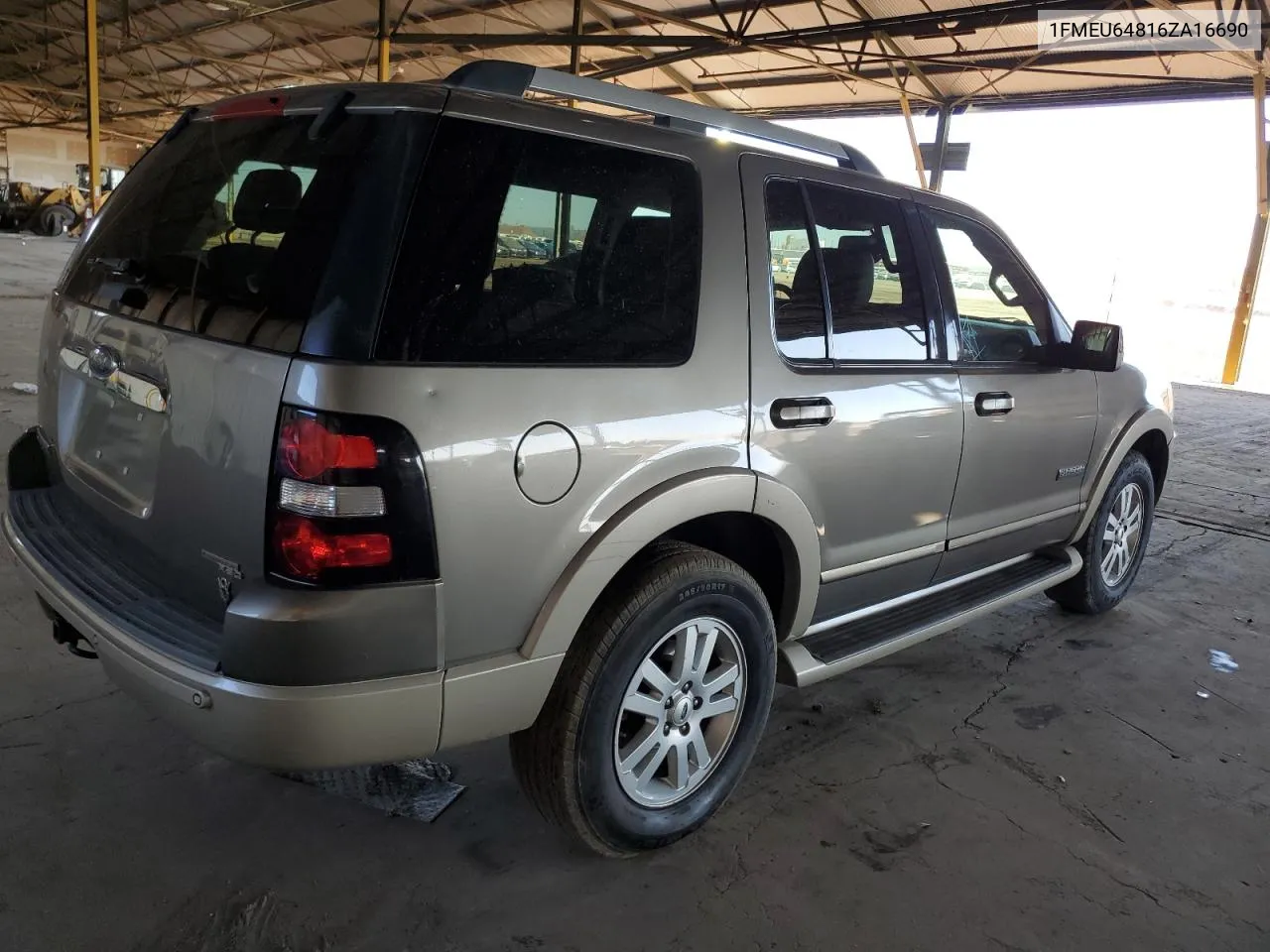 2006 Ford Explorer Eddie Bauer VIN: 1FMEU64816ZA16690 Lot: 78215824