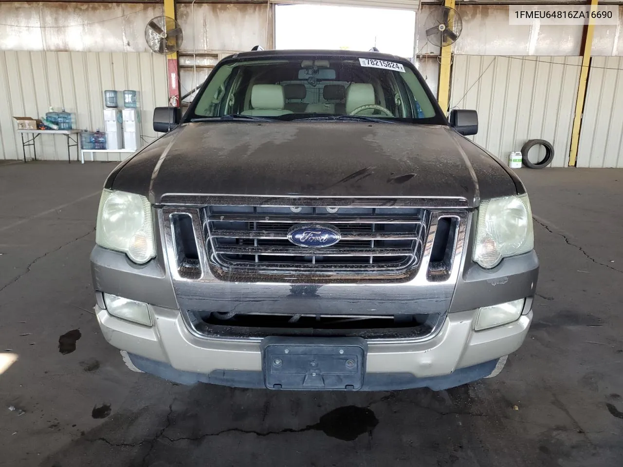 2006 Ford Explorer Eddie Bauer VIN: 1FMEU64816ZA16690 Lot: 78215824