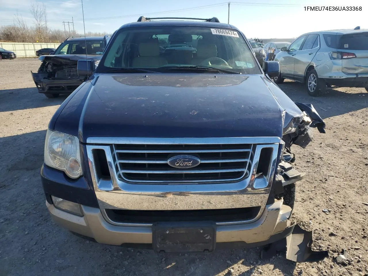 2006 Ford Explorer Eddie Bauer VIN: 1FMEU74E36UA33368 Lot: 78669474