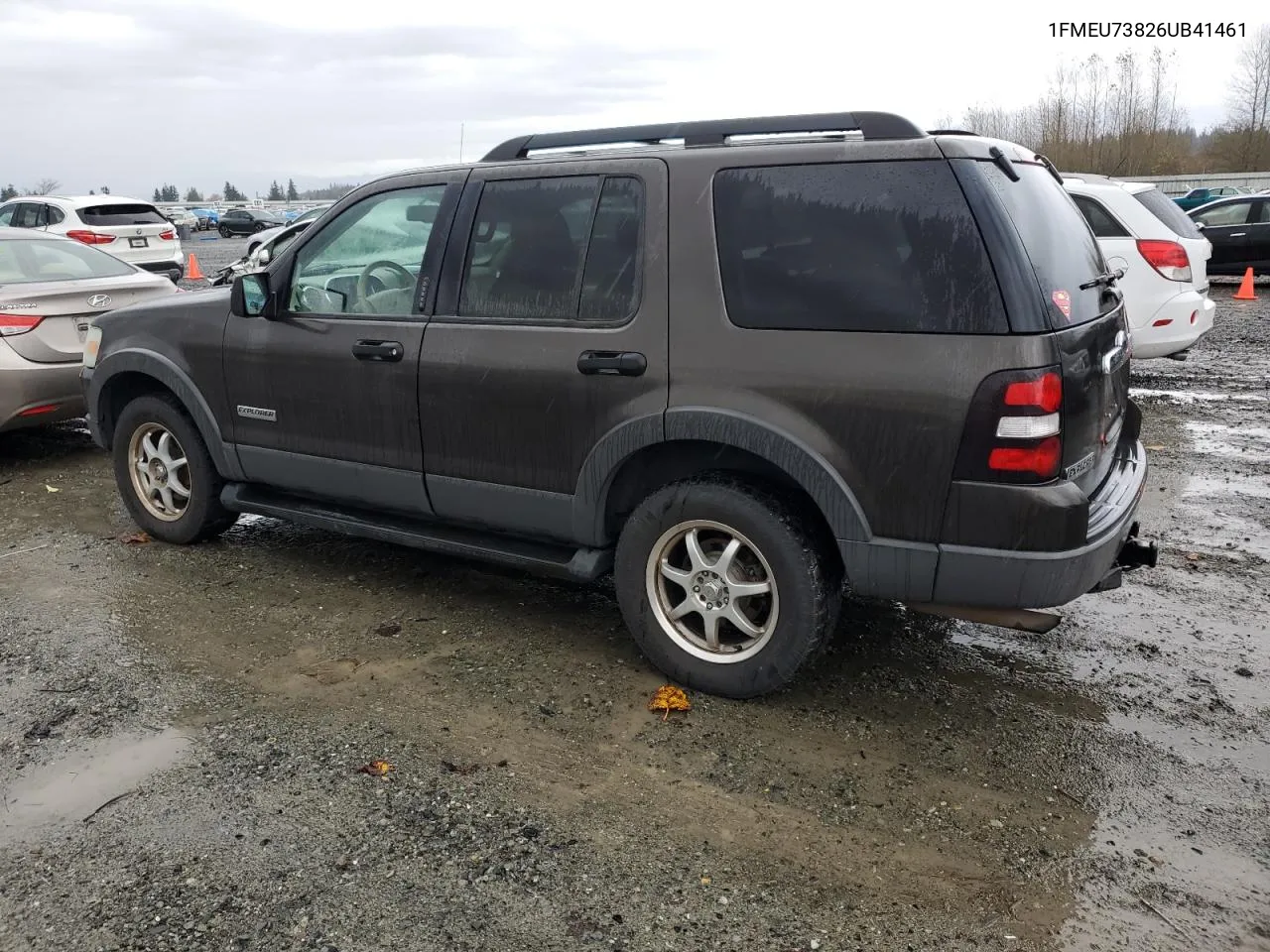 2006 Ford Explorer Xlt VIN: 1FMEU73826UB41461 Lot: 80845444