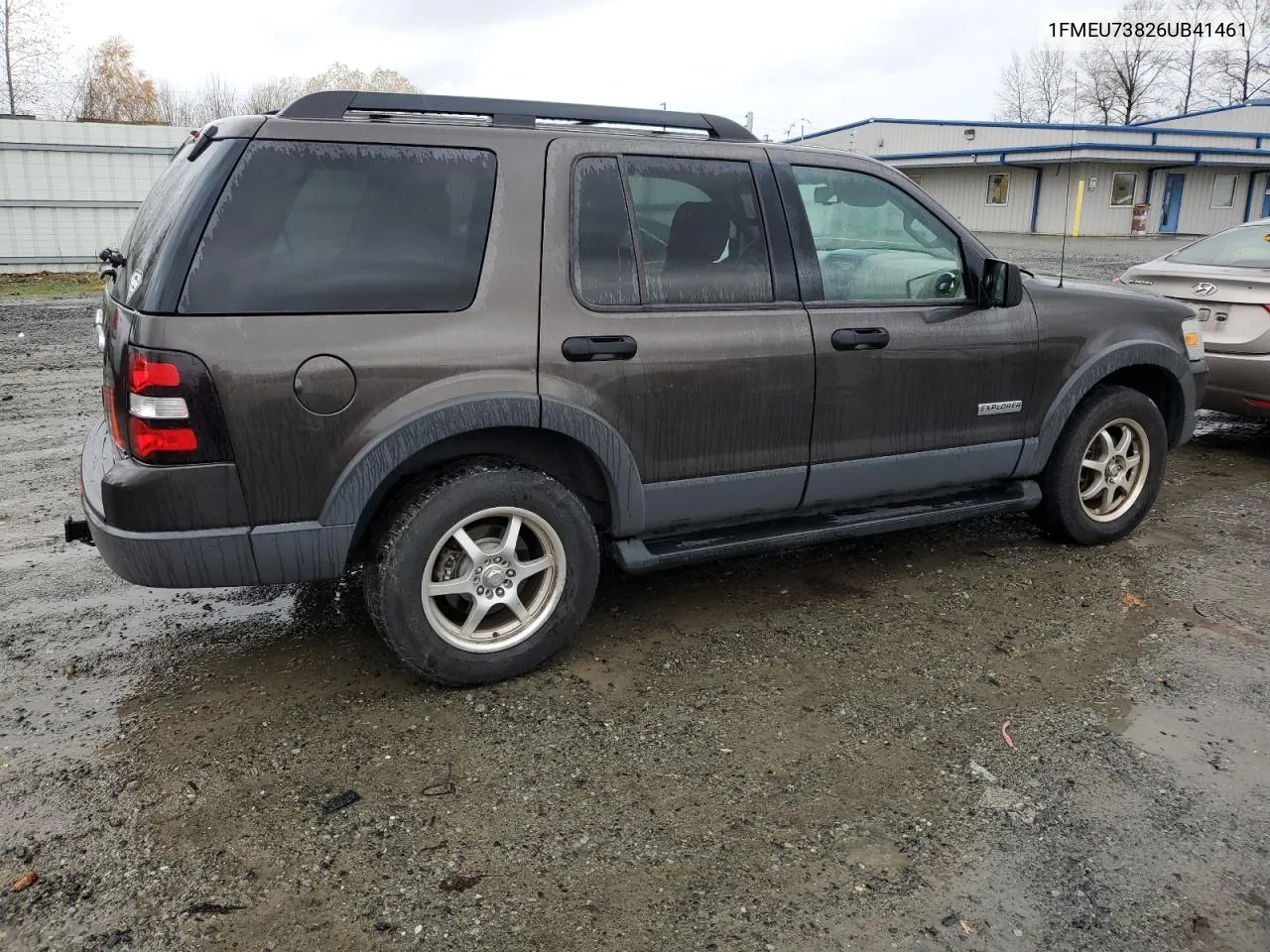 2006 Ford Explorer Xlt VIN: 1FMEU73826UB41461 Lot: 80845444