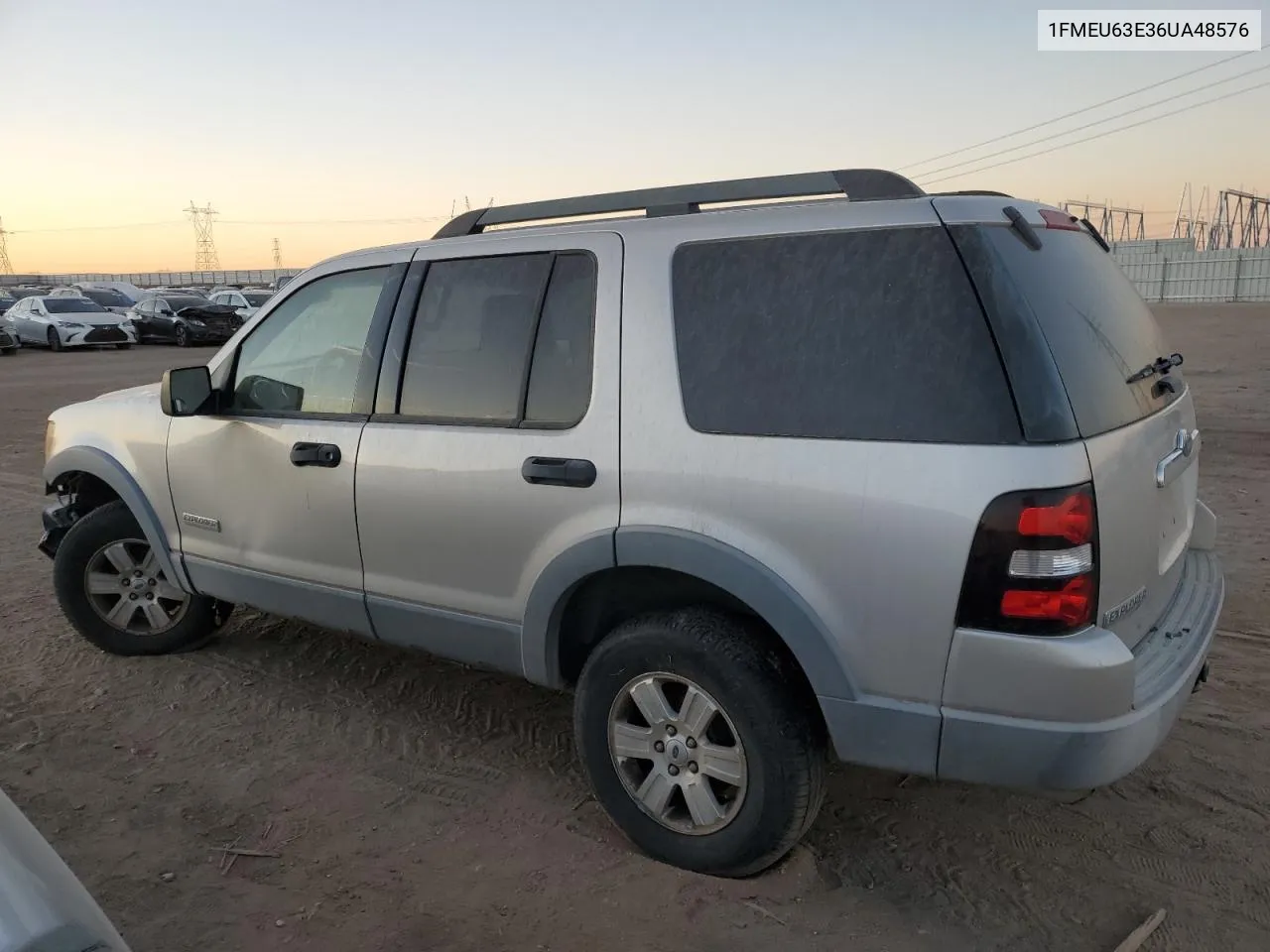 2006 Ford Explorer Xlt VIN: 1FMEU63E36UA48576 Lot: 81135664