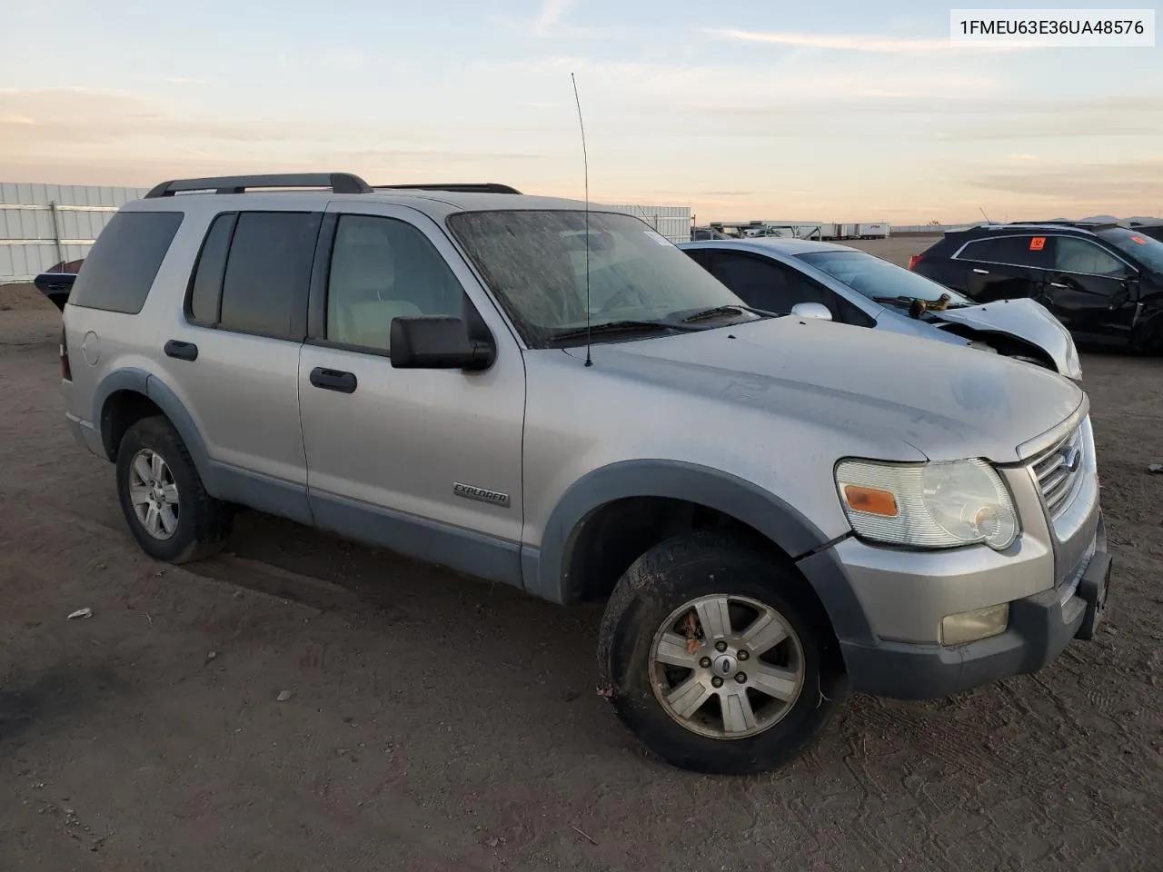 2006 Ford Explorer Xlt VIN: 1FMEU63E36UA48576 Lot: 81135664