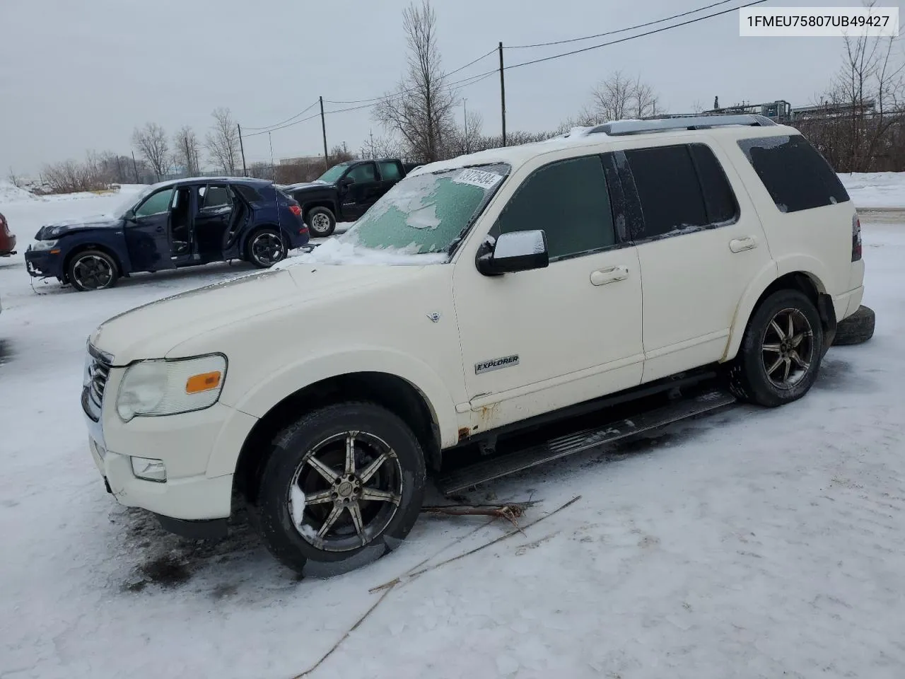 2007 Ford Explorer Limited VIN: 1FMEU75807UB49427 Lot: 39725484