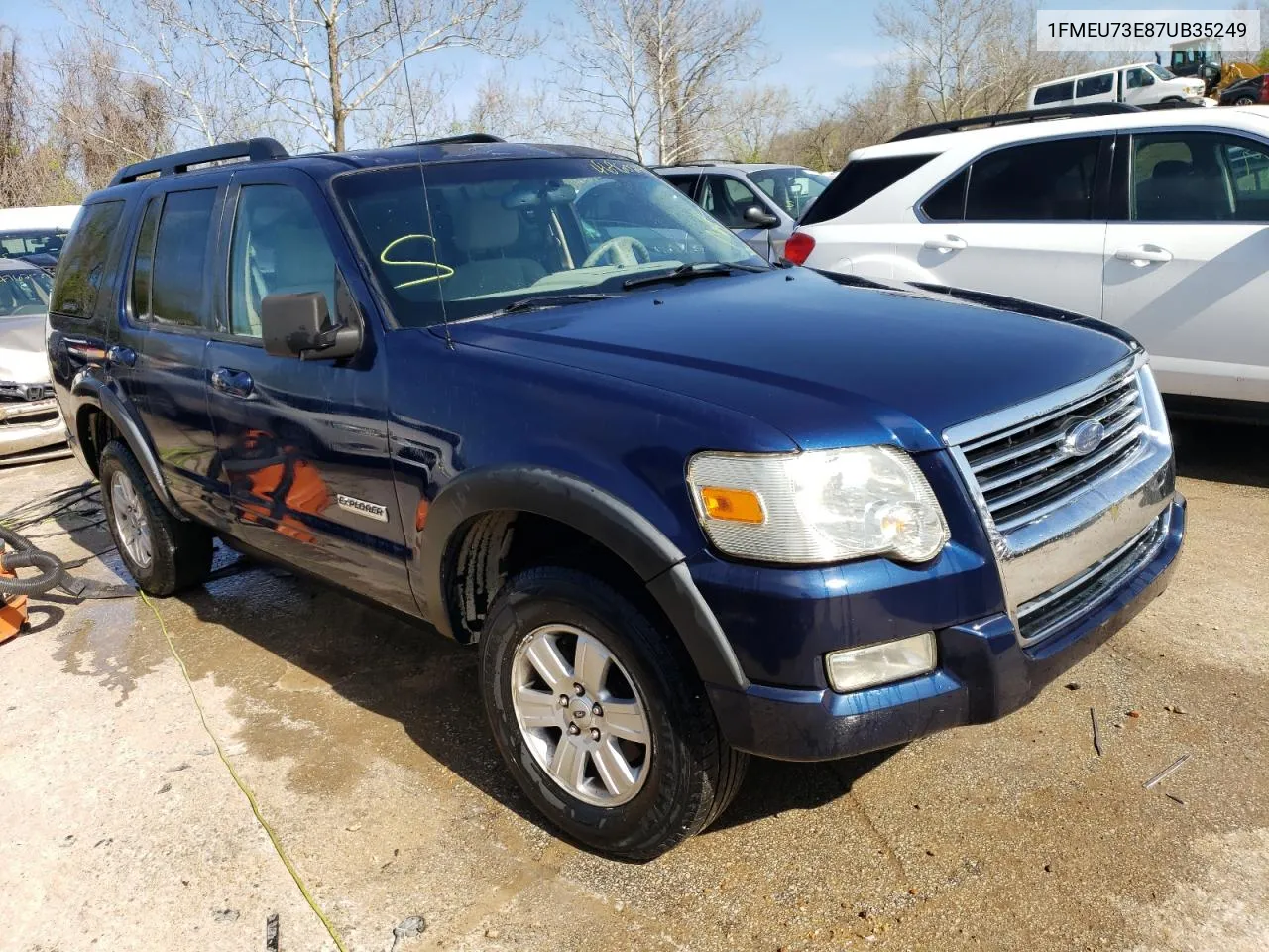 1FMEU73E87UB35249 2007 Ford Explorer Xlt