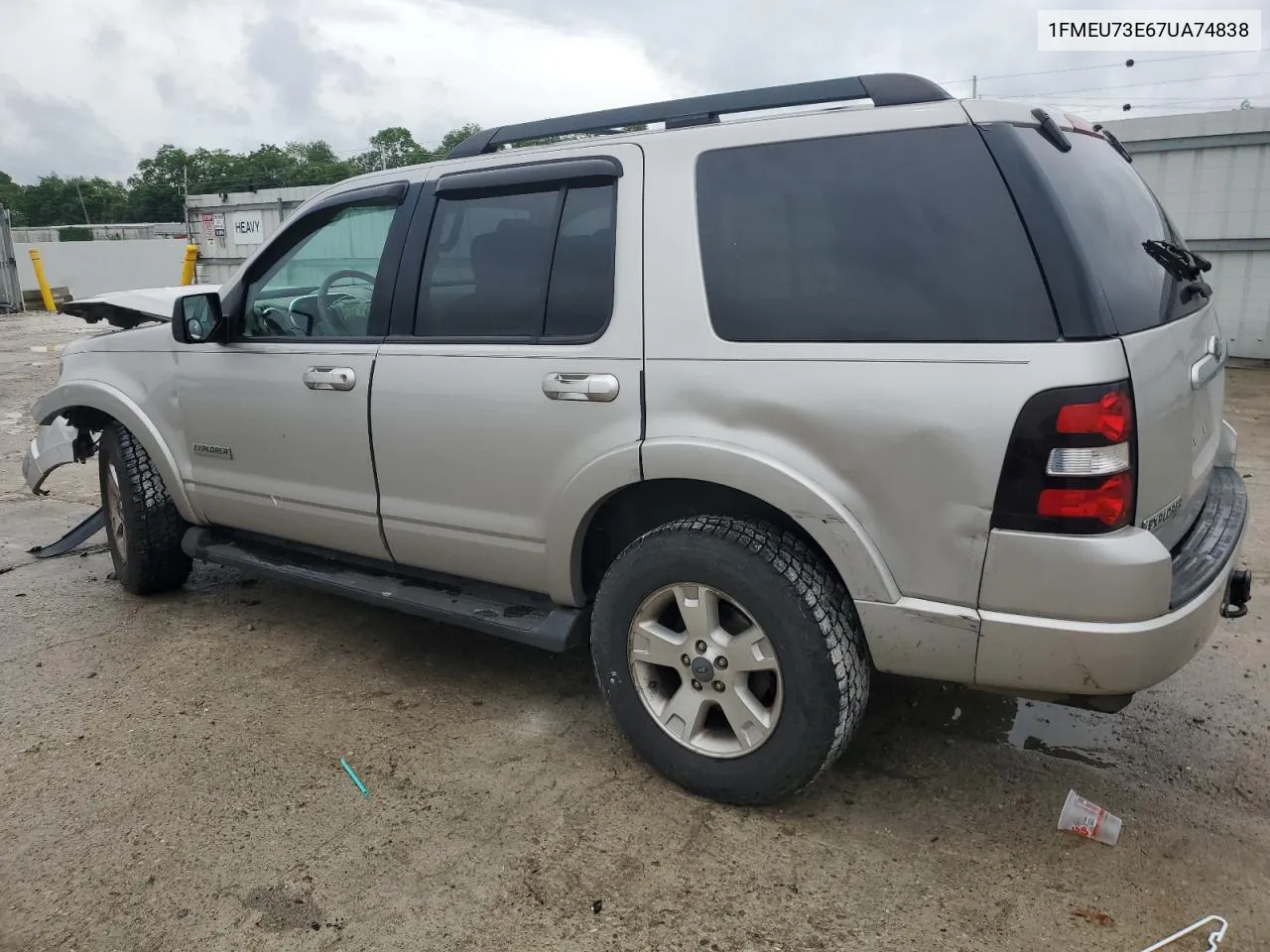 2007 Ford Explorer Xlt VIN: 1FMEU73E67UA74838 Lot: 55462334