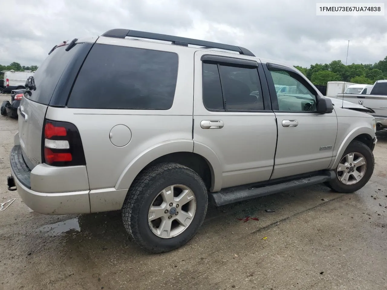 2007 Ford Explorer Xlt VIN: 1FMEU73E67UA74838 Lot: 55462334