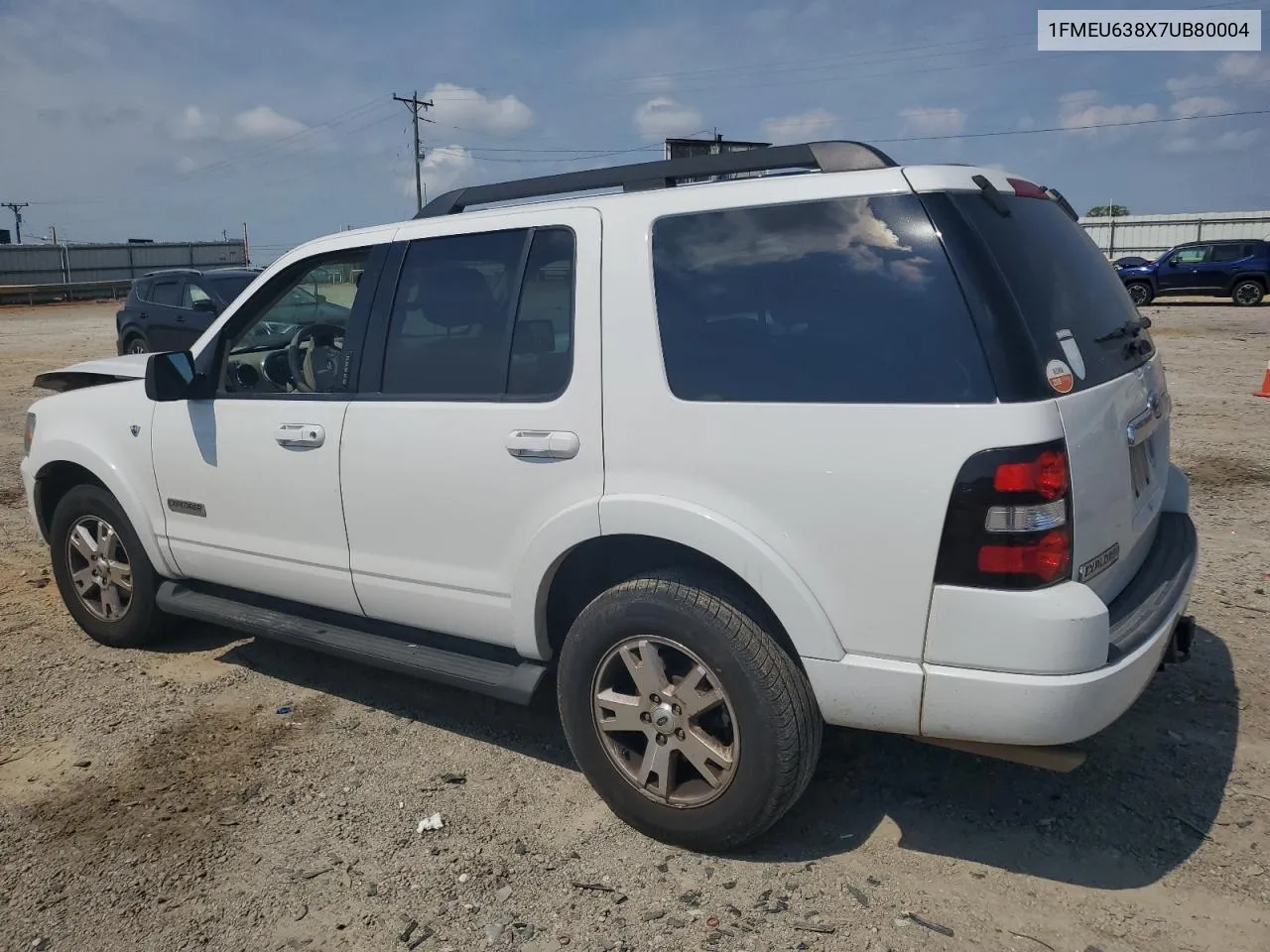 2007 Ford Explorer Xlt VIN: 1FMEU638X7UB80004 Lot: 58629824