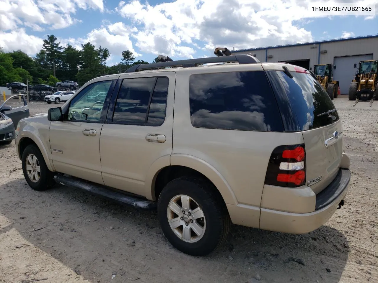 2007 Ford Explorer Xlt VIN: 1FMEU73E77UB21665 Lot: 61115734