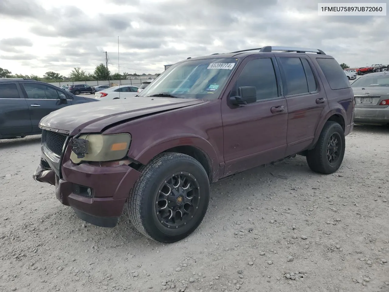 2007 Ford Explorer Limited VIN: 1FMEU75897UB72060 Lot: 65399774