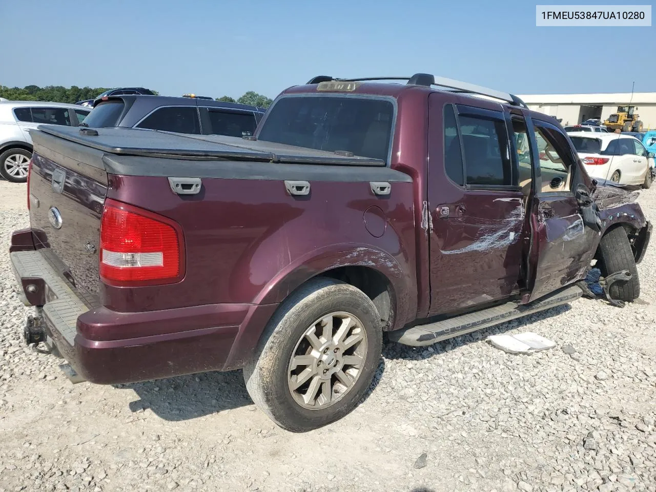 2007 Ford Explorer Sport Trac Limited VIN: 1FMEU53847UA10280 Lot: 65559234