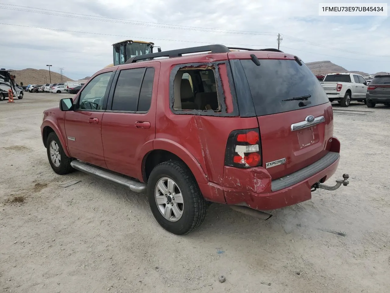 2007 Ford Explorer Xlt VIN: 1FMEU73E97UB45434 Lot: 65774394