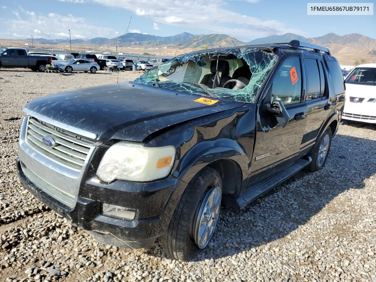 2007 Ford Explorer Limited VIN: 1FMEU65867UB79171 Lot: 66389114