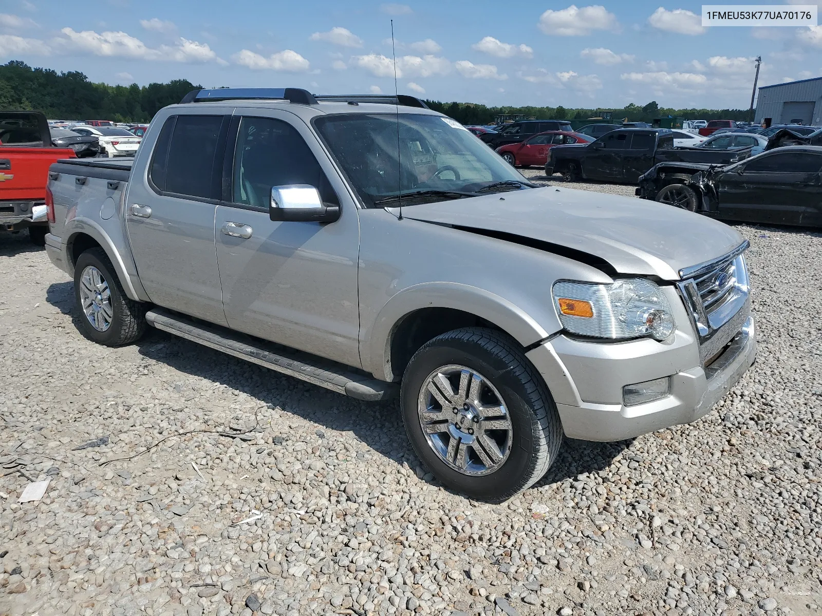 2007 Ford Explorer Sport Trac Limited VIN: 1FMEU53K77UA70176 Lot: 66480334