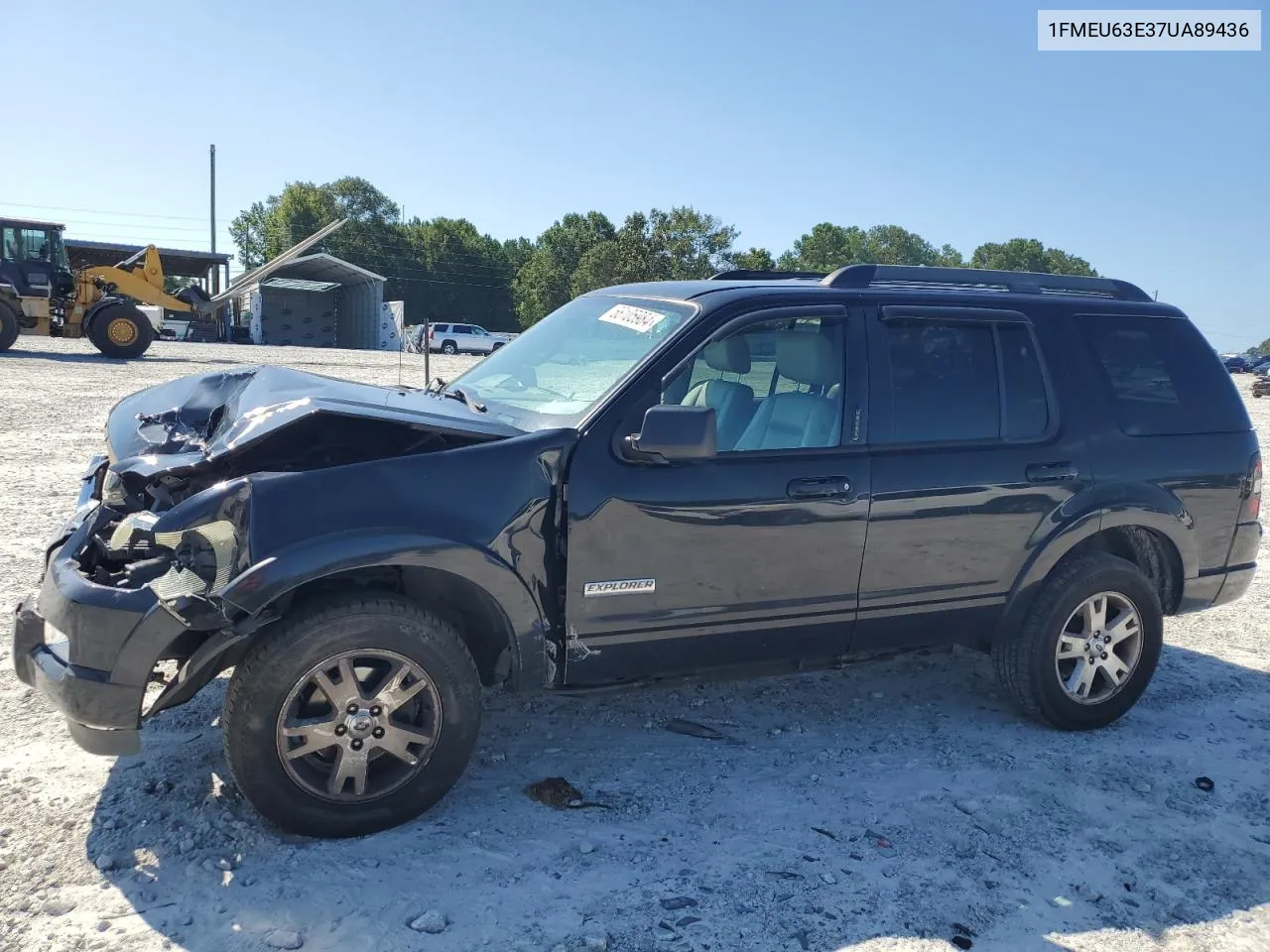 2007 Ford Explorer Xlt VIN: 1FMEU63E37UA89436 Lot: 68105984