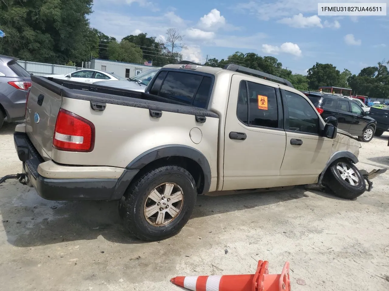 2007 Ford Explorer Sport Trac Xlt VIN: 1FMEU31827UA46511 Lot: 68117074