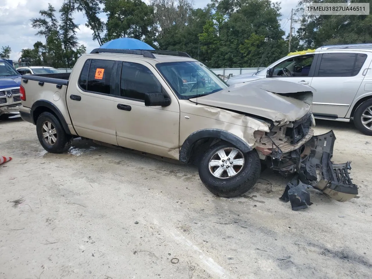 2007 Ford Explorer Sport Trac Xlt VIN: 1FMEU31827UA46511 Lot: 68117074