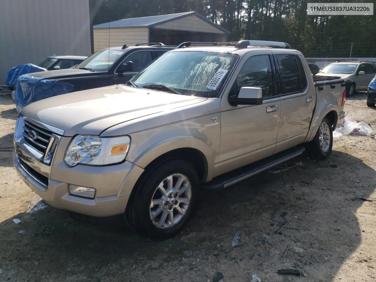 2007 Ford Explorer Sport Trac Limited VIN: 1FMEU53837UA32206 Lot: 68865174