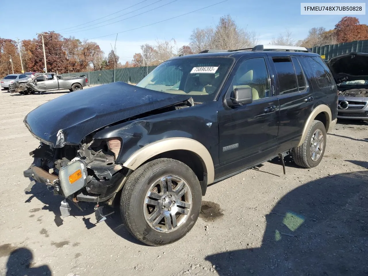 2007 Ford Explorer Eddie Bauer VIN: 1FMEU748X7UB50828 Lot: 69037364