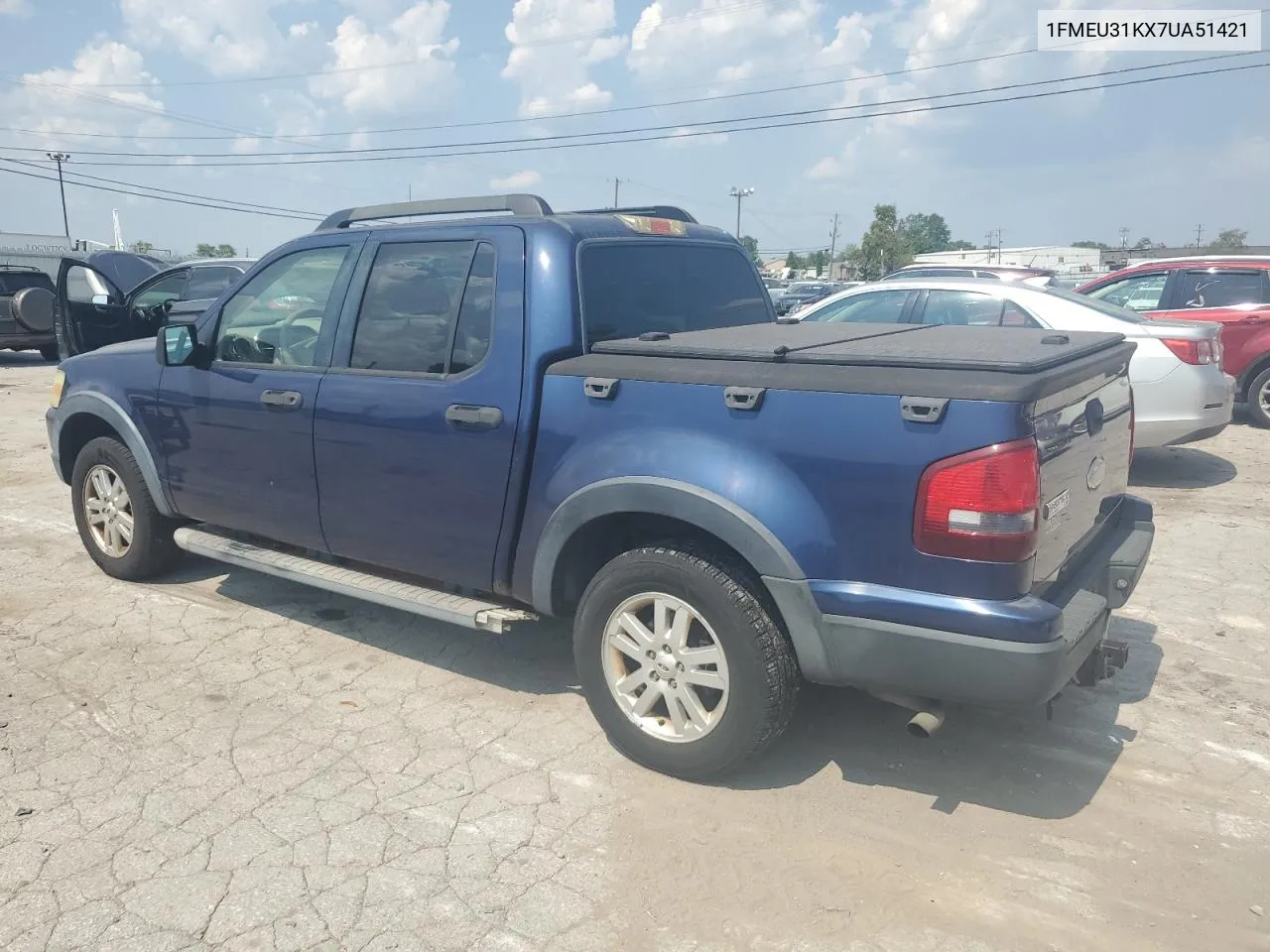 2007 Ford Explorer Sport Trac Xlt VIN: 1FMEU31KX7UA51421 Lot: 69154794