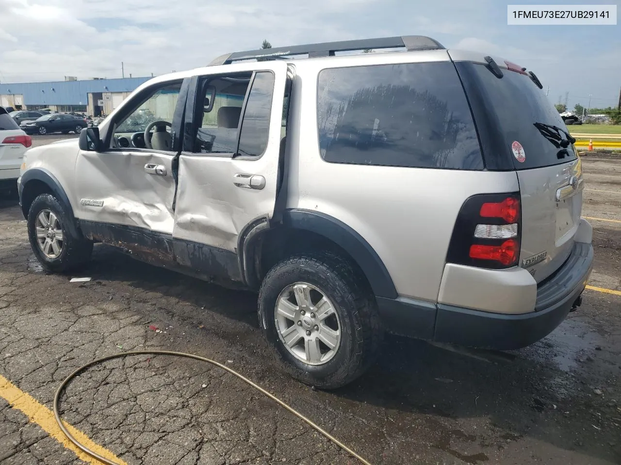 2007 Ford Explorer Xlt VIN: 1FMEU73E27UB29141 Lot: 69287814