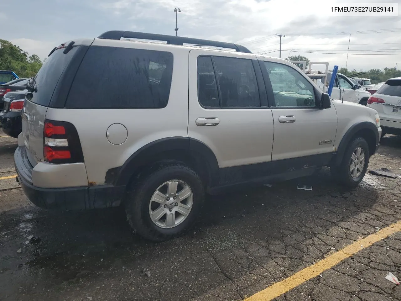 2007 Ford Explorer Xlt VIN: 1FMEU73E27UB29141 Lot: 69287814