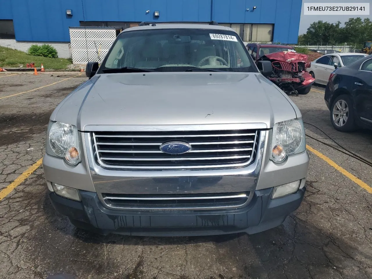 2007 Ford Explorer Xlt VIN: 1FMEU73E27UB29141 Lot: 69287814