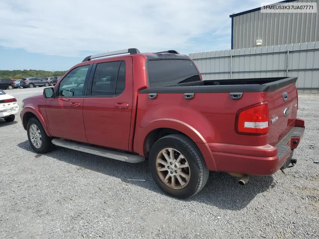 2007 Ford Explorer Sport Trac Limited VIN: 1FMEU53K37UA07771 Lot: 69498094