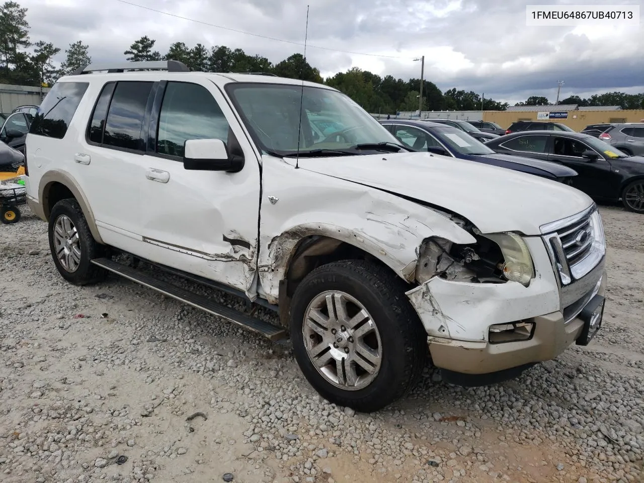 2007 Ford Explorer Eddie Bauer VIN: 1FMEU64867UB40713 Lot: 69561014