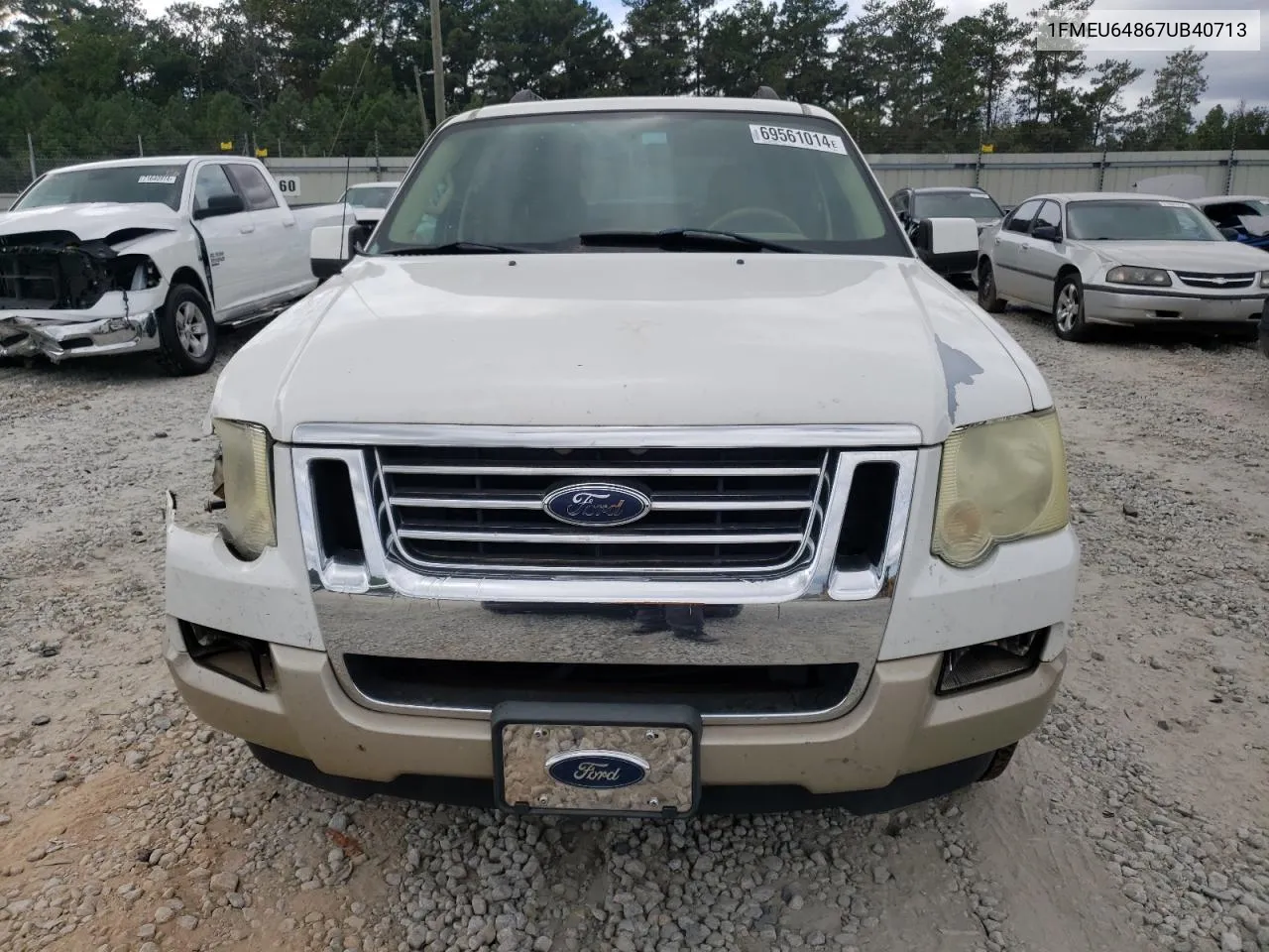 2007 Ford Explorer Eddie Bauer VIN: 1FMEU64867UB40713 Lot: 69561014