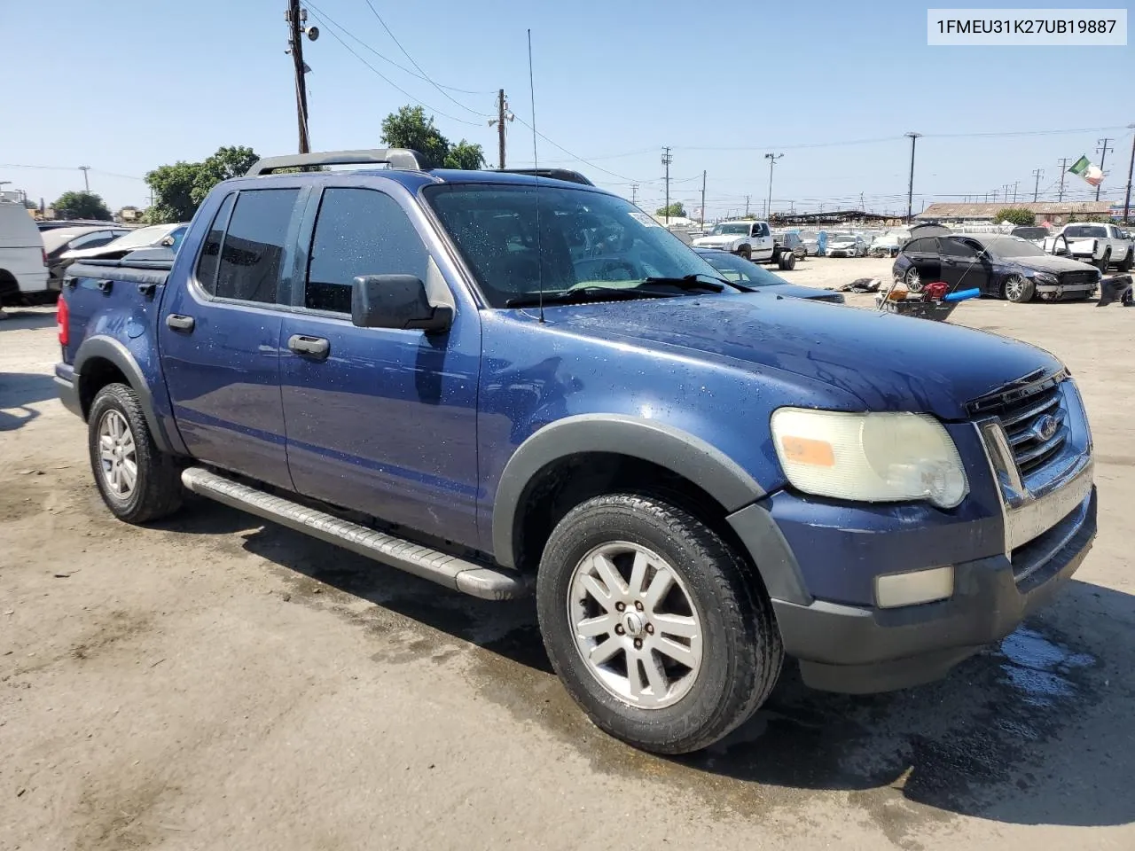 1FMEU31K27UB19887 2007 Ford Explorer Sport Trac Xlt