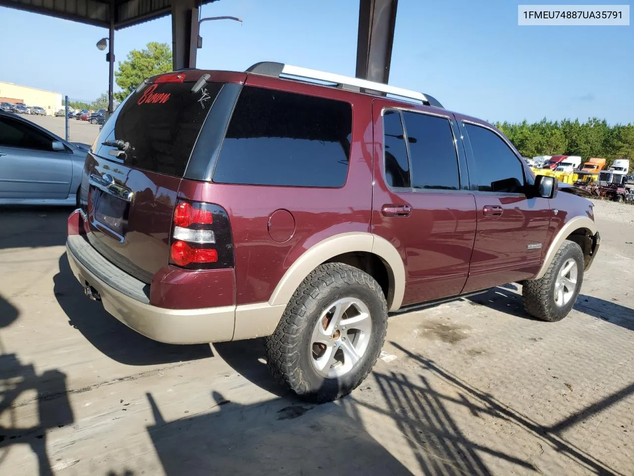 1FMEU74887UA35791 2007 Ford Explorer Eddie Bauer