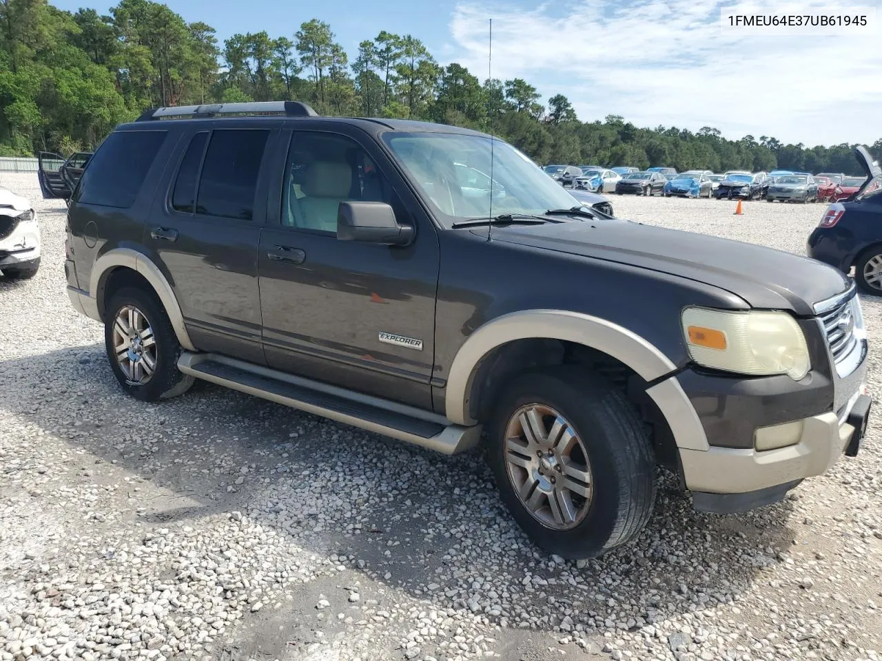 2007 Ford Explorer Eddie Bauer VIN: 1FMEU64E37UB61945 Lot: 69814264