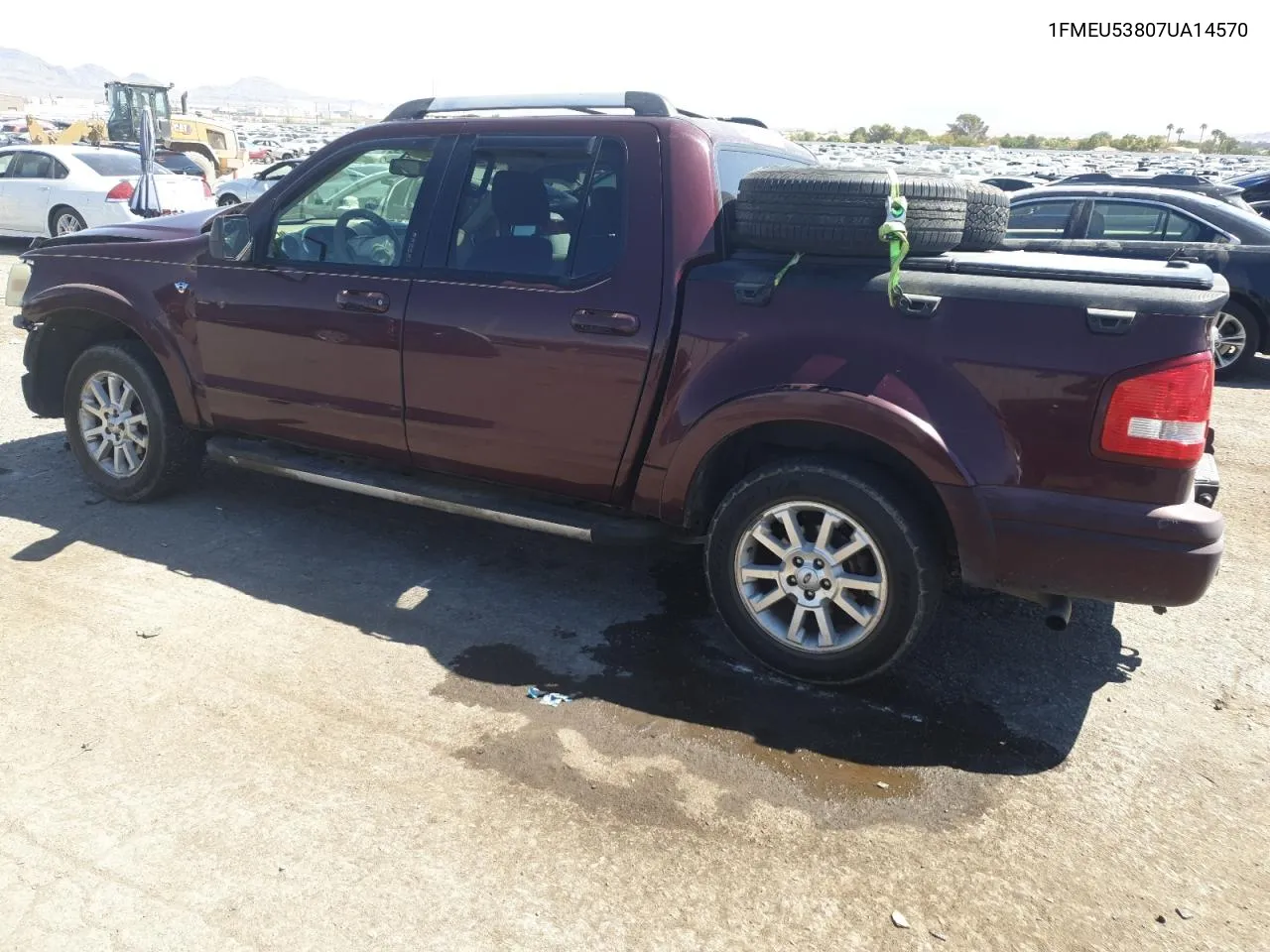 2007 Ford Explorer Sport Trac Limited VIN: 1FMEU53807UA14570 Lot: 69971574