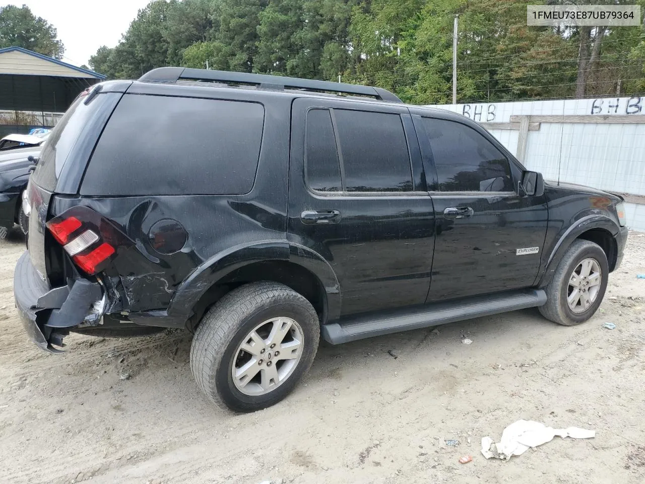 2007 Ford Explorer Xlt VIN: 1FMEU73E87UB79364 Lot: 69994814