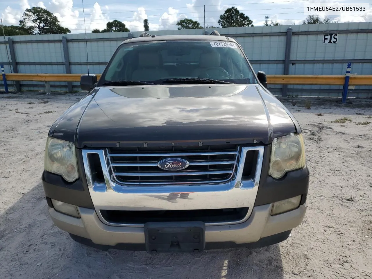 2007 Ford Explorer Eddie Bauer VIN: 1FMEU64E27UB61533 Lot: 70772954