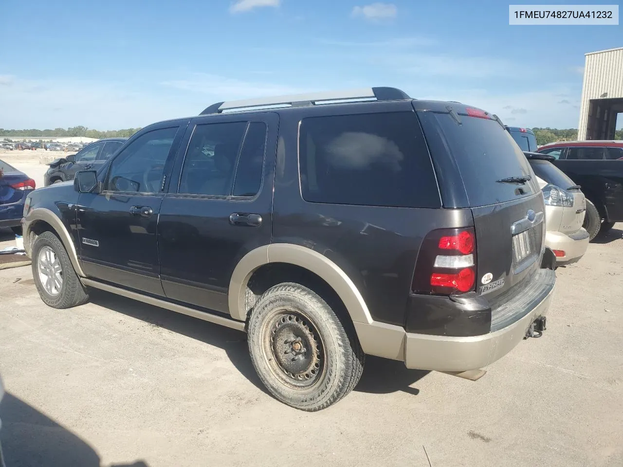 2007 Ford Explorer Eddie Bauer VIN: 1FMEU74827UA41232 Lot: 71070734