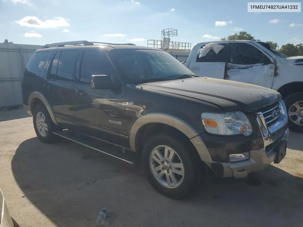 2007 Ford Explorer Eddie Bauer VIN: 1FMEU74827UA41232 Lot: 71070734