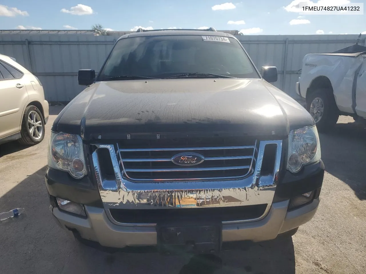 2007 Ford Explorer Eddie Bauer VIN: 1FMEU74827UA41232 Lot: 71070734