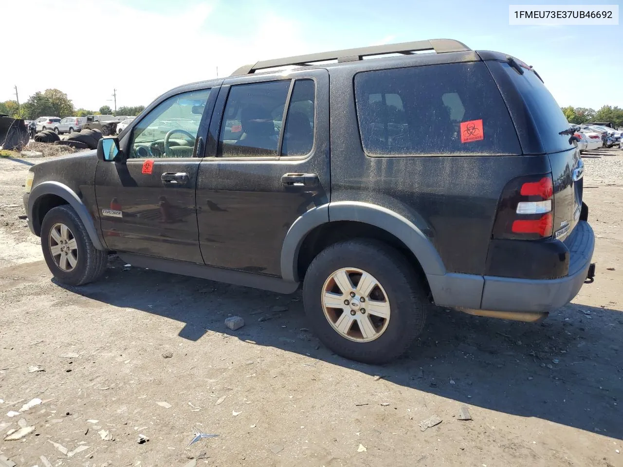 2007 Ford Explorer Xlt VIN: 1FMEU73E37UB46692 Lot: 71344294