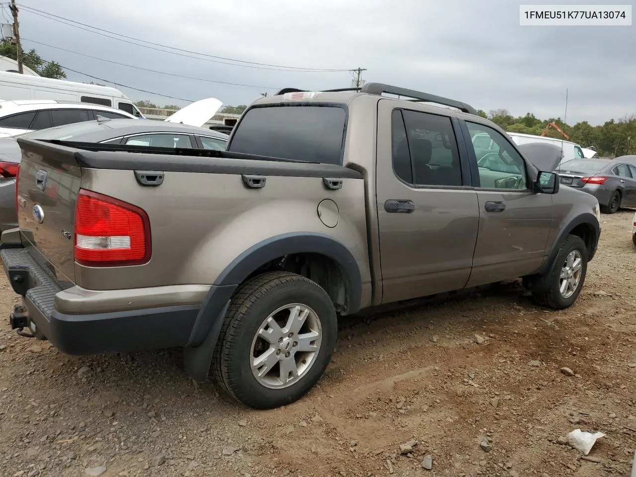 1FMEU51K77UA13074 2007 Ford Explorer Sport Trac Xlt