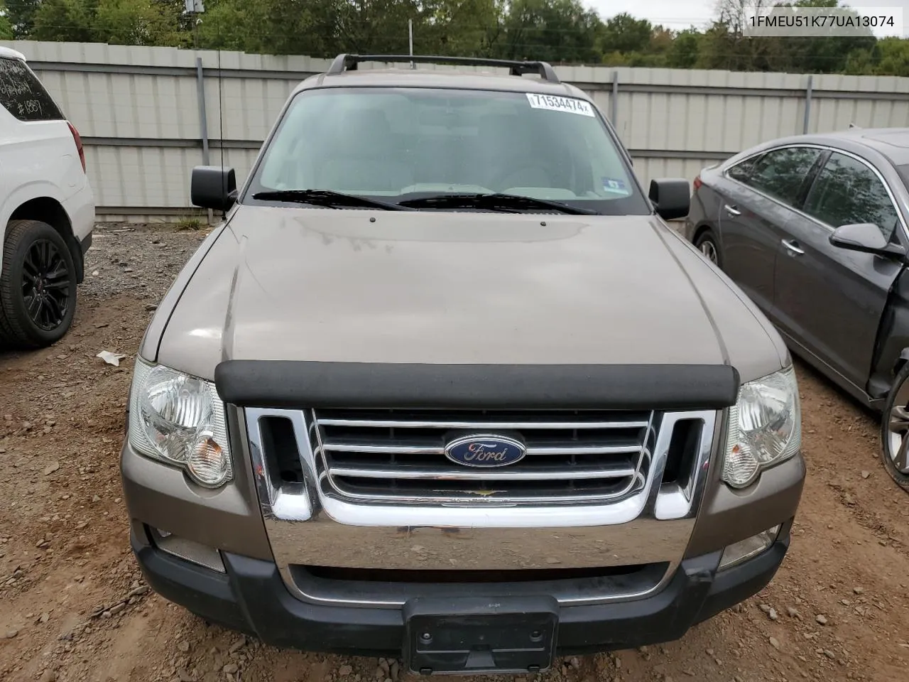 1FMEU51K77UA13074 2007 Ford Explorer Sport Trac Xlt