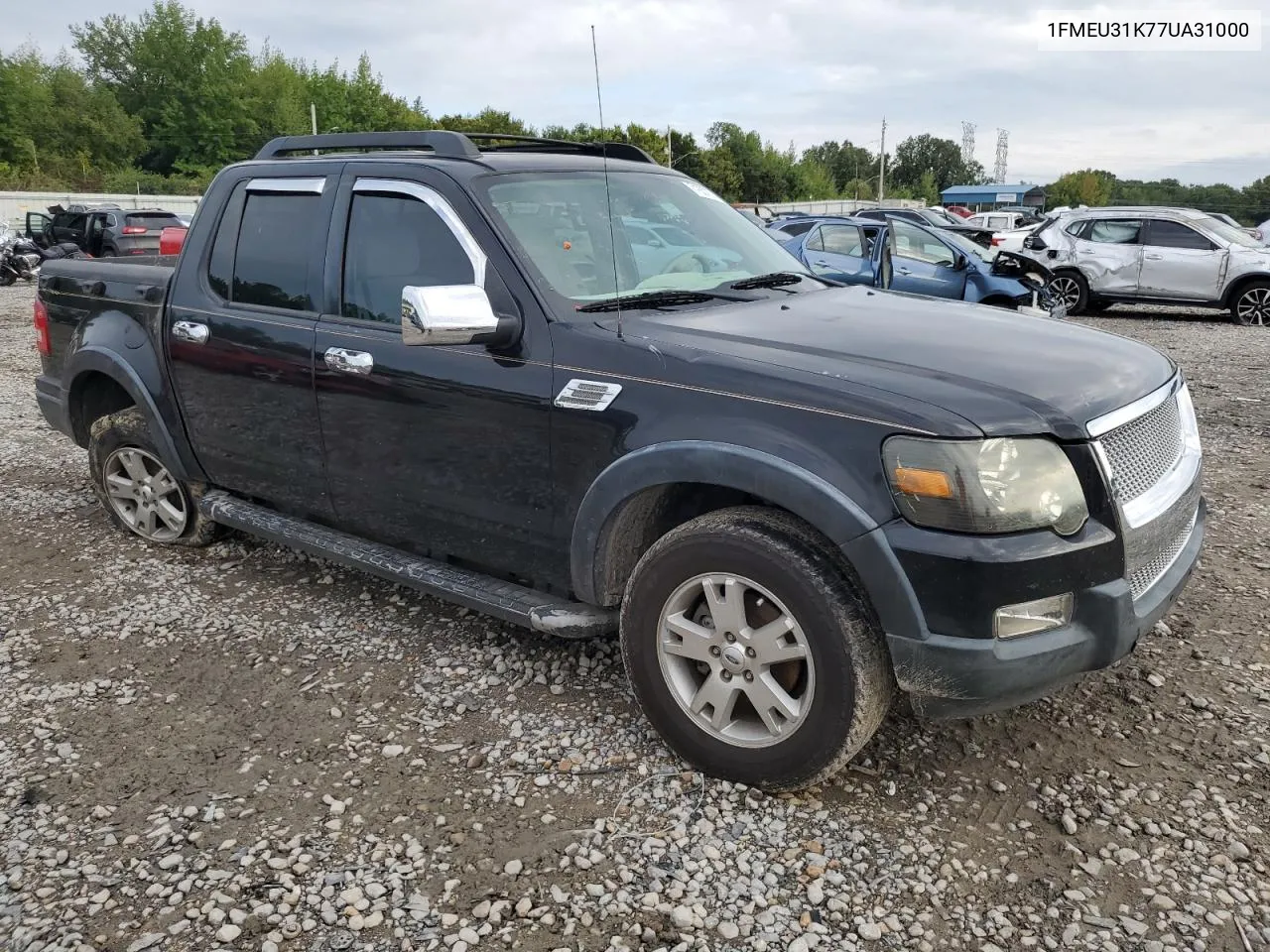 2007 Ford Explorer Sport Trac Xlt VIN: 1FMEU31K77UA31000 Lot: 71637874