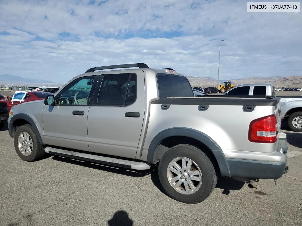 2007 Ford Explorer Sport Trac Xlt VIN: 1FMEU51K37UA77418 Lot: 71823374