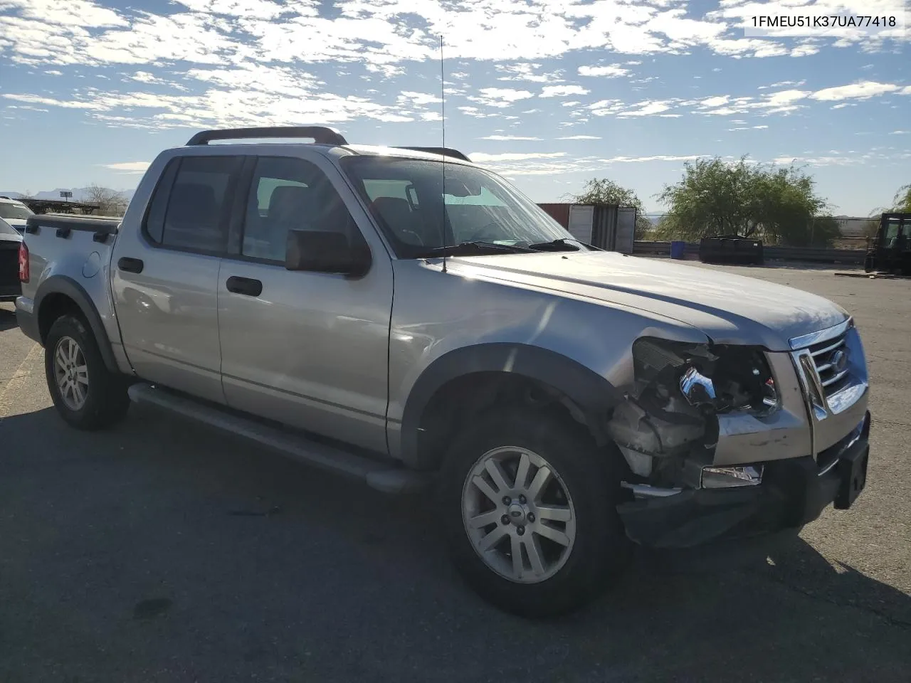 2007 Ford Explorer Sport Trac Xlt VIN: 1FMEU51K37UA77418 Lot: 71823374