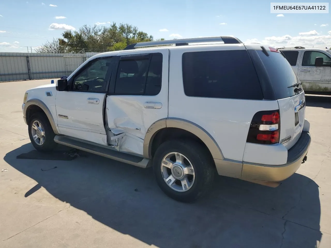 2007 Ford Explorer Eddie Bauer VIN: 1FMEU64E67UA41122 Lot: 71854504