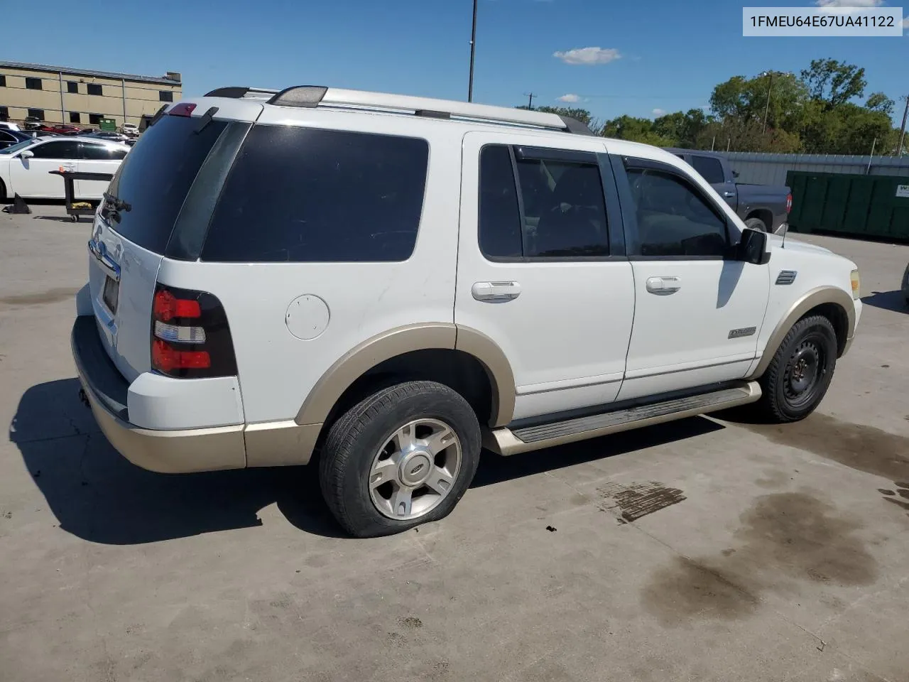 2007 Ford Explorer Eddie Bauer VIN: 1FMEU64E67UA41122 Lot: 71854504