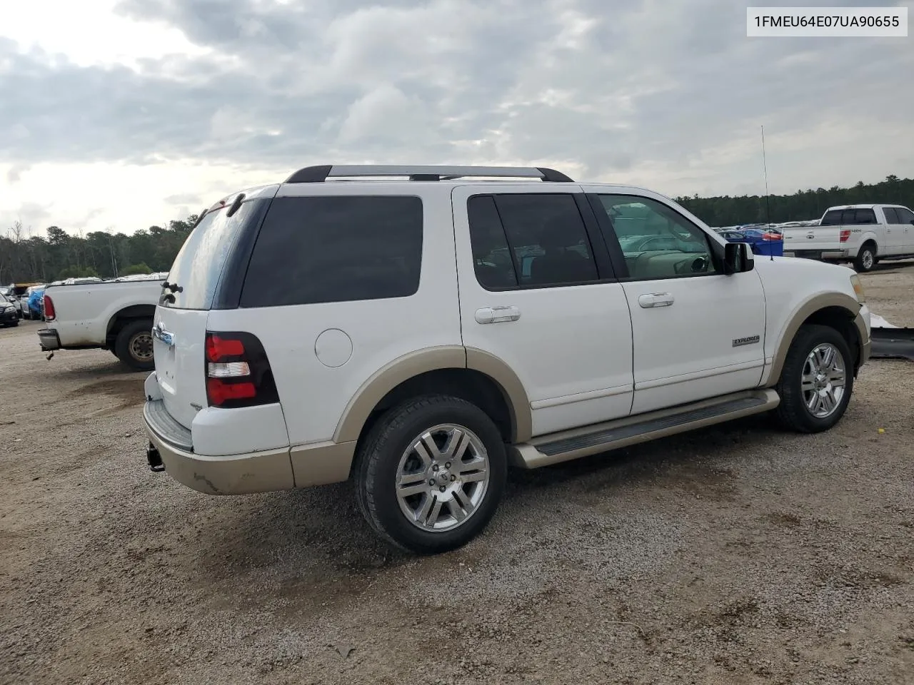 2007 Ford Explorer Eddie Bauer VIN: 1FMEU64E07UA90655 Lot: 71963204