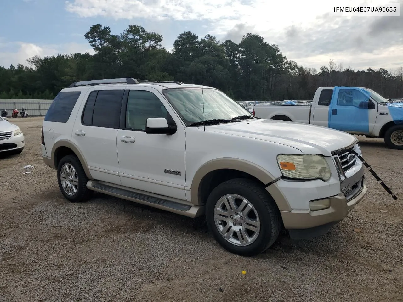 2007 Ford Explorer Eddie Bauer VIN: 1FMEU64E07UA90655 Lot: 71963204