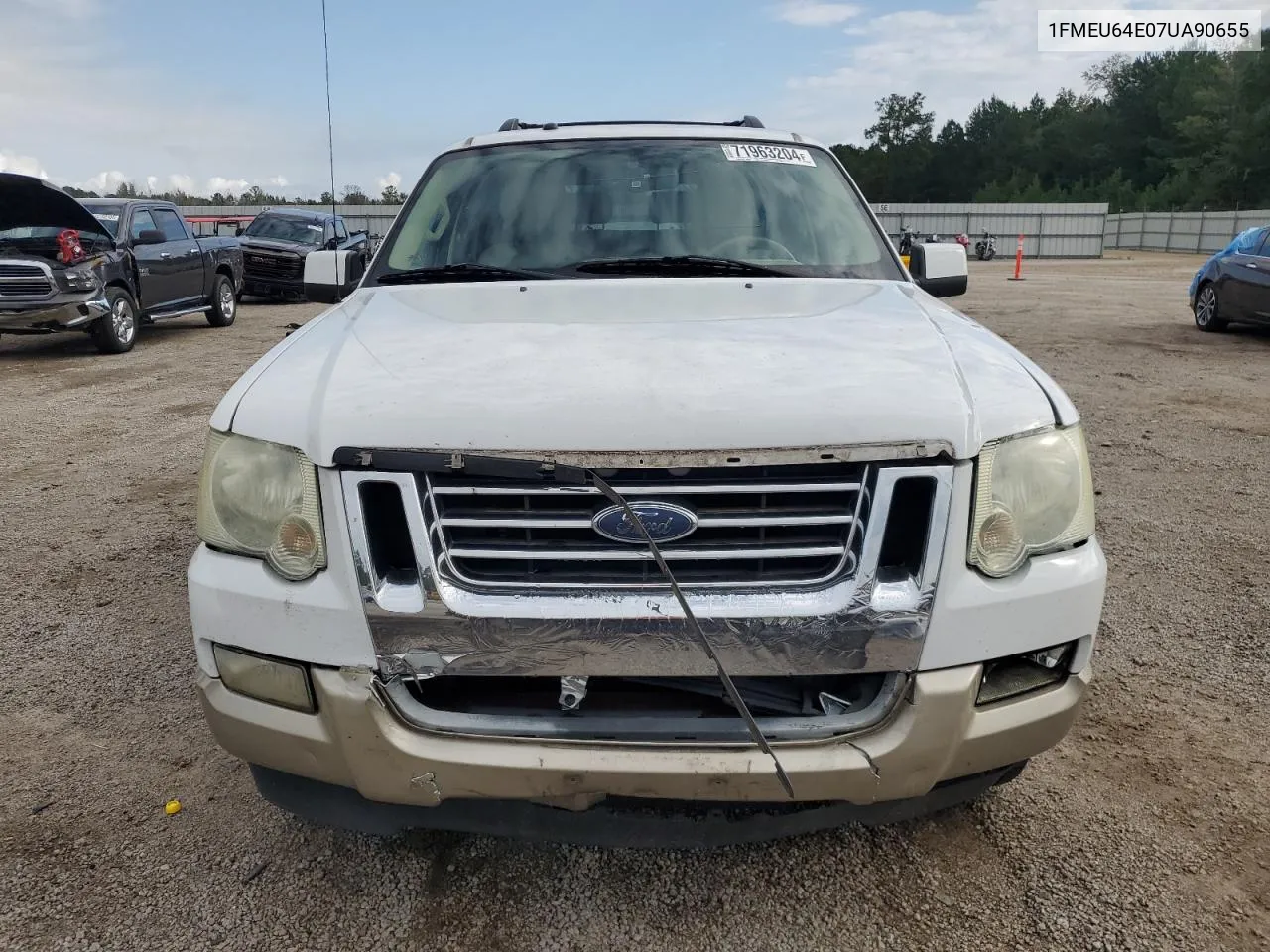 2007 Ford Explorer Eddie Bauer VIN: 1FMEU64E07UA90655 Lot: 71963204